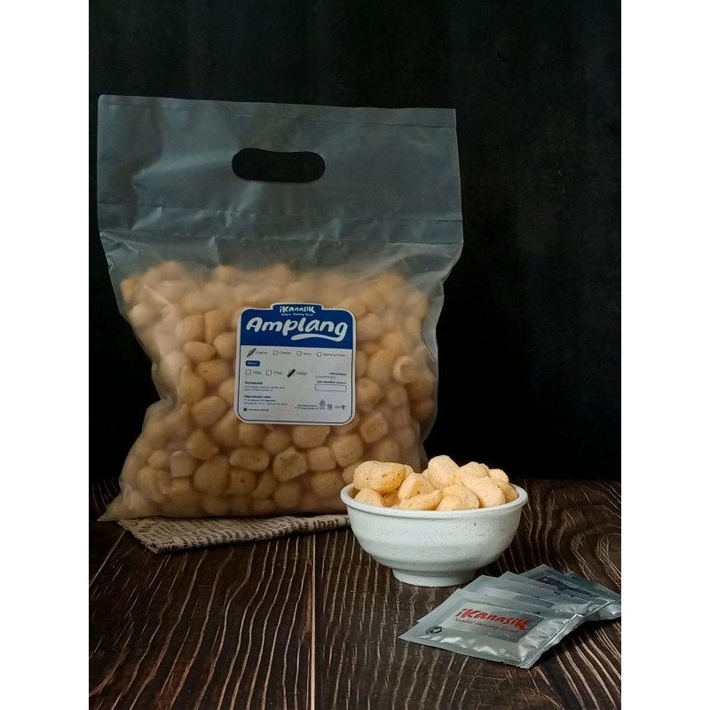 

[COD] Amplang Kuku Macan Kemasan Jumbo 450g