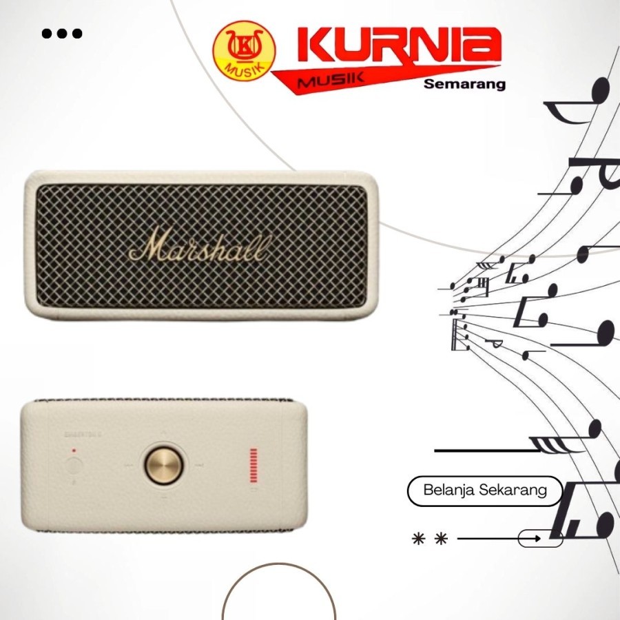 Marshall Emberton Cream Speaker Portabel