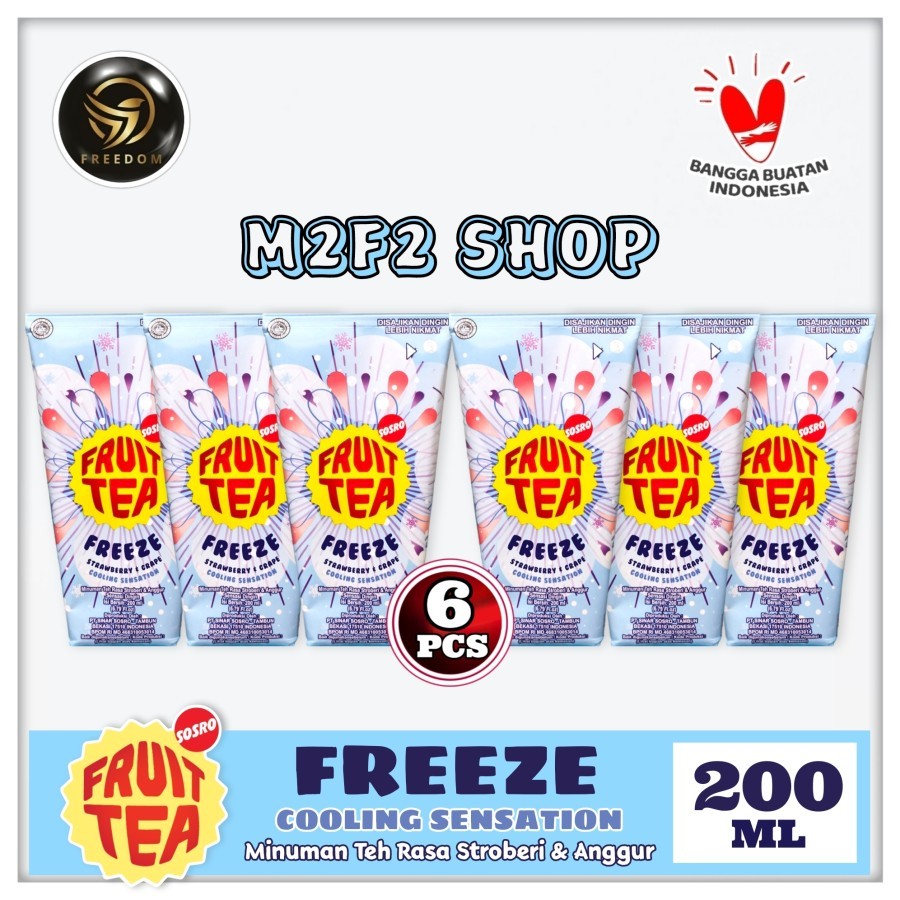 

Fruit Tea Genggam Freeze Cooling Sensation | Stroberi & Anggur - 200 ml (Kemasan 6 Pcs)