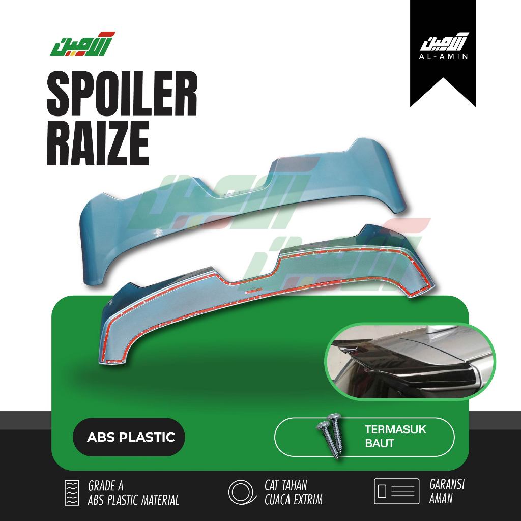 spoiler toyota all new raize