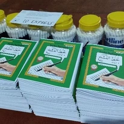 

Grosir Buku Belajar Kaligrafi Khat Naskhi Atau Sulus M.Thaha Tanpa Spidol isi Custom