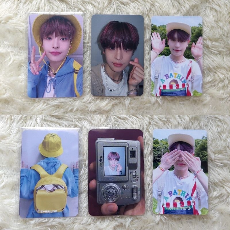 xikers yechan photocard dear my muse everline withmuu