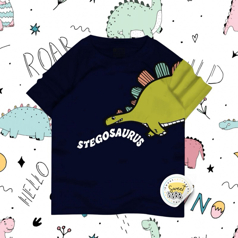 SWEETSERASERA |KAOS ANAK | KAOS ANAK LAKI-LAKI | KAOS ANAK LAKI-LAKI DINO | KAOS ANAK LAKI-LAKI DINO