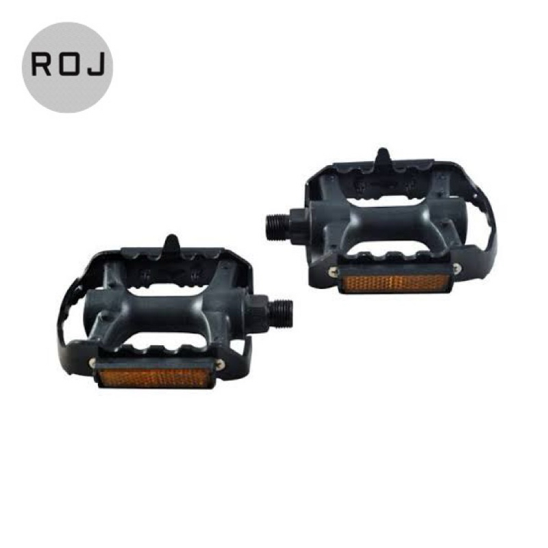 polygon pedal mtb alloy black pedal sepeda gunung hitam