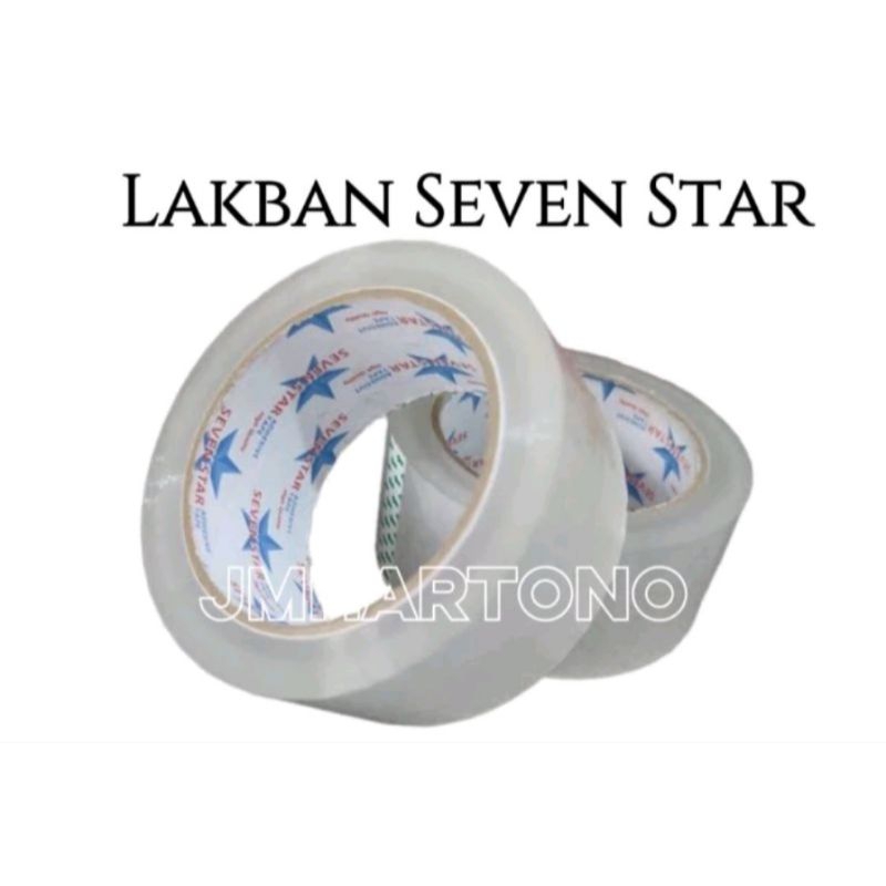 

Lakban Isolasi Bening 48 mm x 90 yard Seven Star