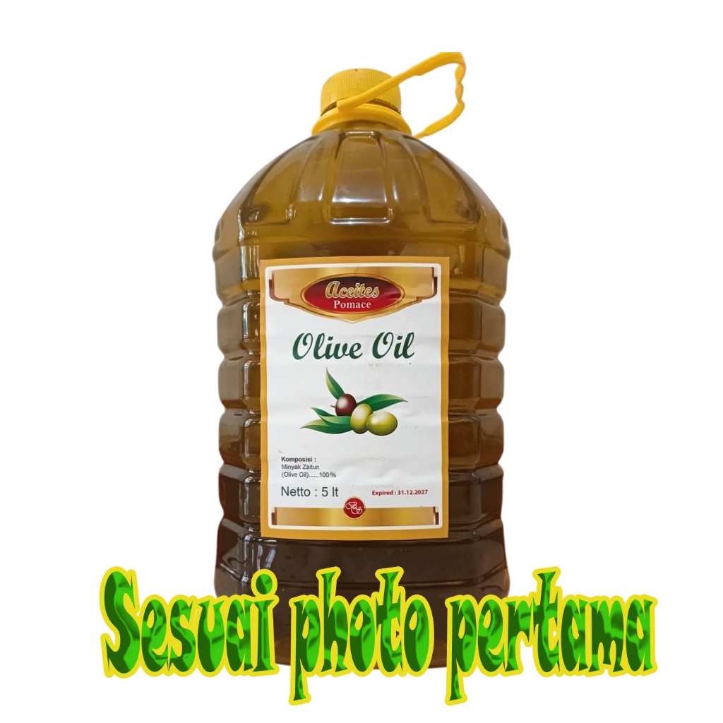 

MINYAK ZAITUN ACEITES 5 LITER POMACE OLIVE OIL