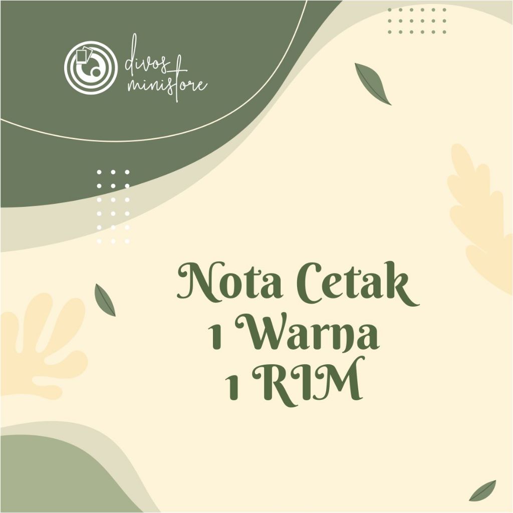 

NOTA CETAK 1 WARNA (FREE DESIGN)