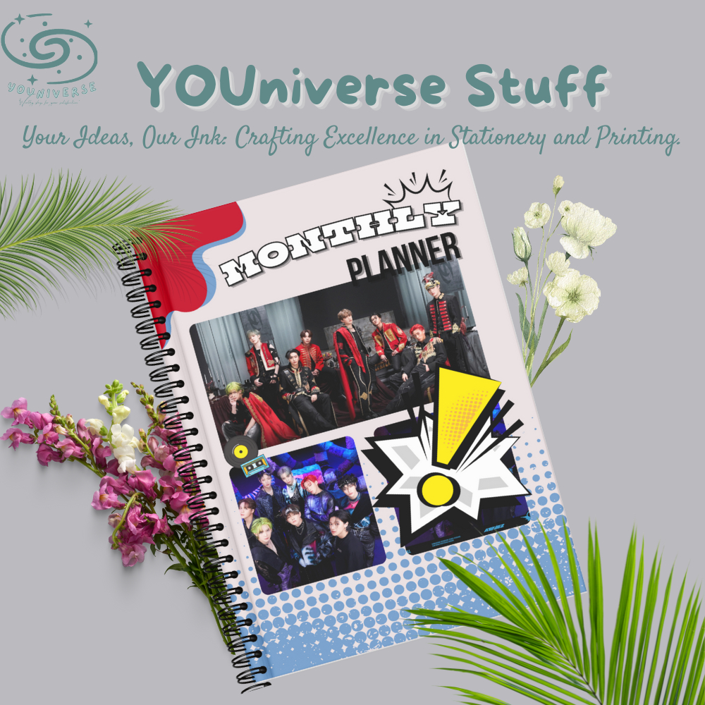 

ATEEZ "The World EP.FIN: WILL" Monthly Planner Murah/A5 KPOP Planner/Jurnal Book