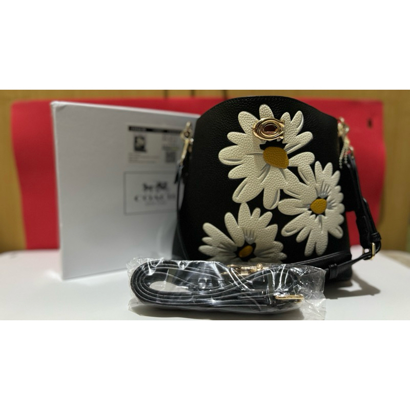 Tas Floral White Coach