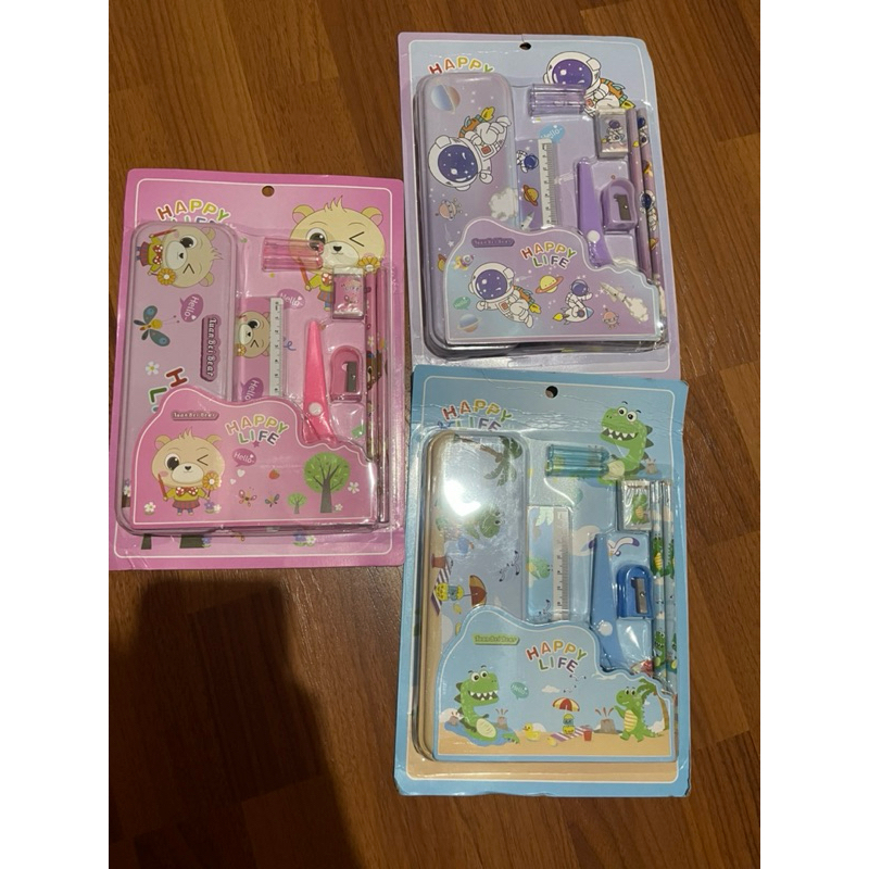 

paket alat tulis anak|tempat pensil karakter set