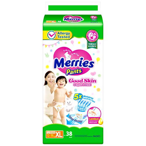 KODE Y66G MERRIES PANTS GOOD SKIN XL 38 PCS  POPOK