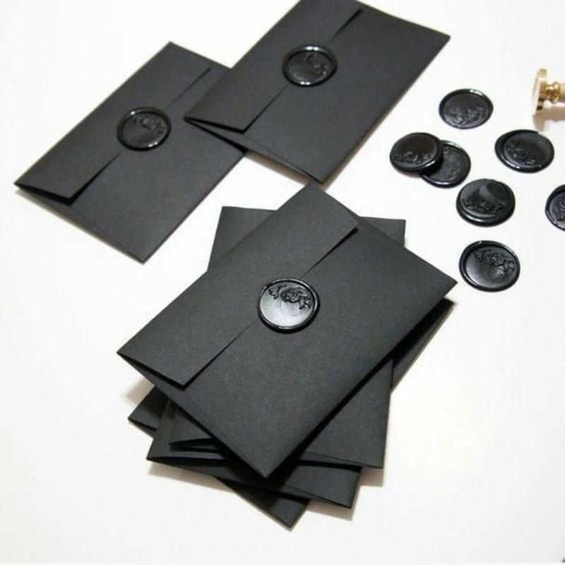 AMPLOP HITAM /AMPLOP BLACK PAPER B7 , A6 ,A5