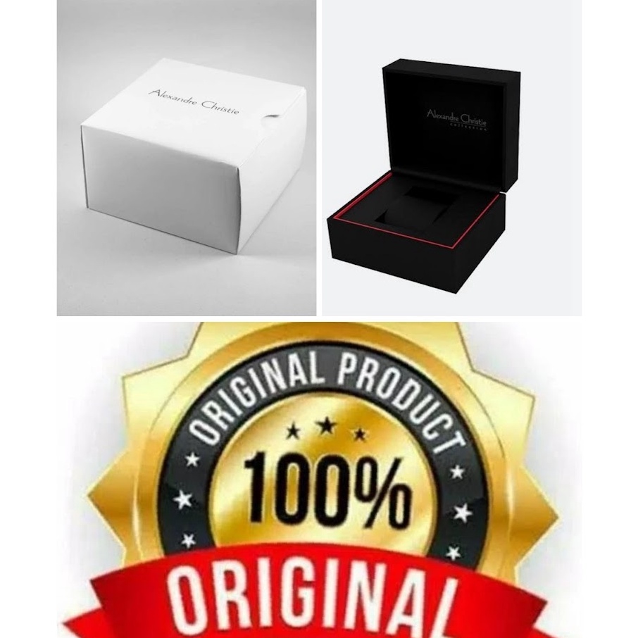 Harga Murah Kotak jam Alexandre Christie Original Box ac