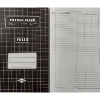 

buku kas folio buku besar catatan keuangan -