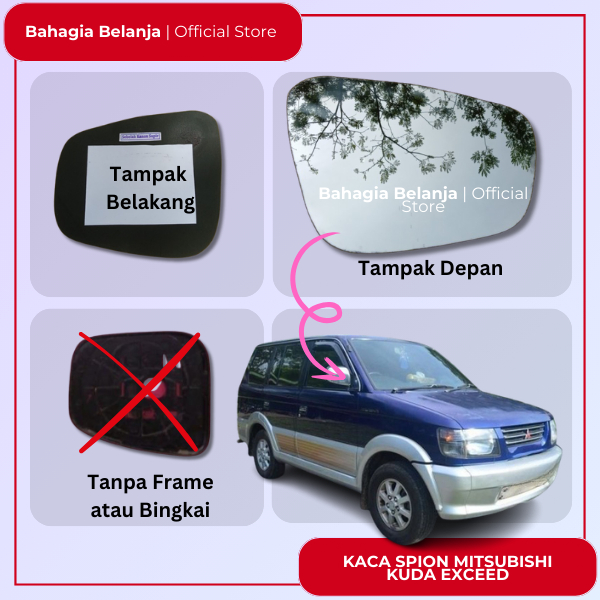 Kaca Spion Mobil Mitsubishi Kuda Xceed Super Exceed