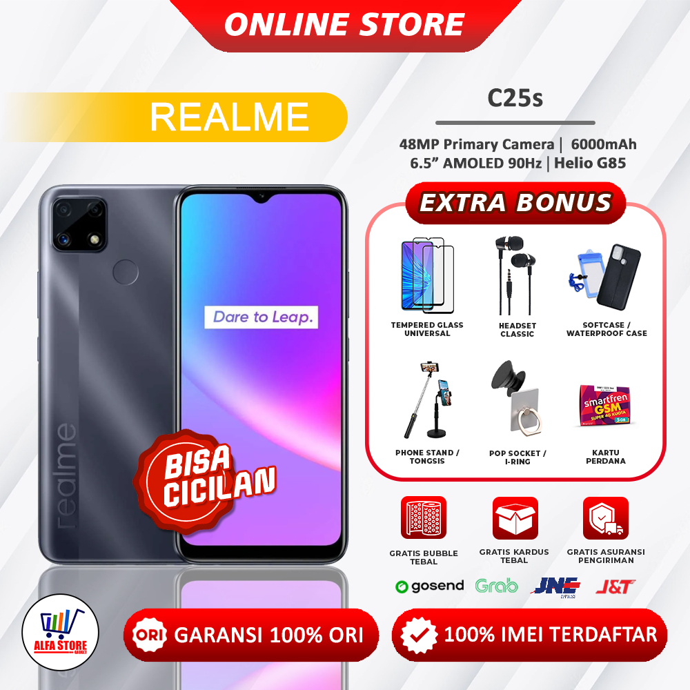 REALME C25S RAM 4/128GB GARANSI RESMI