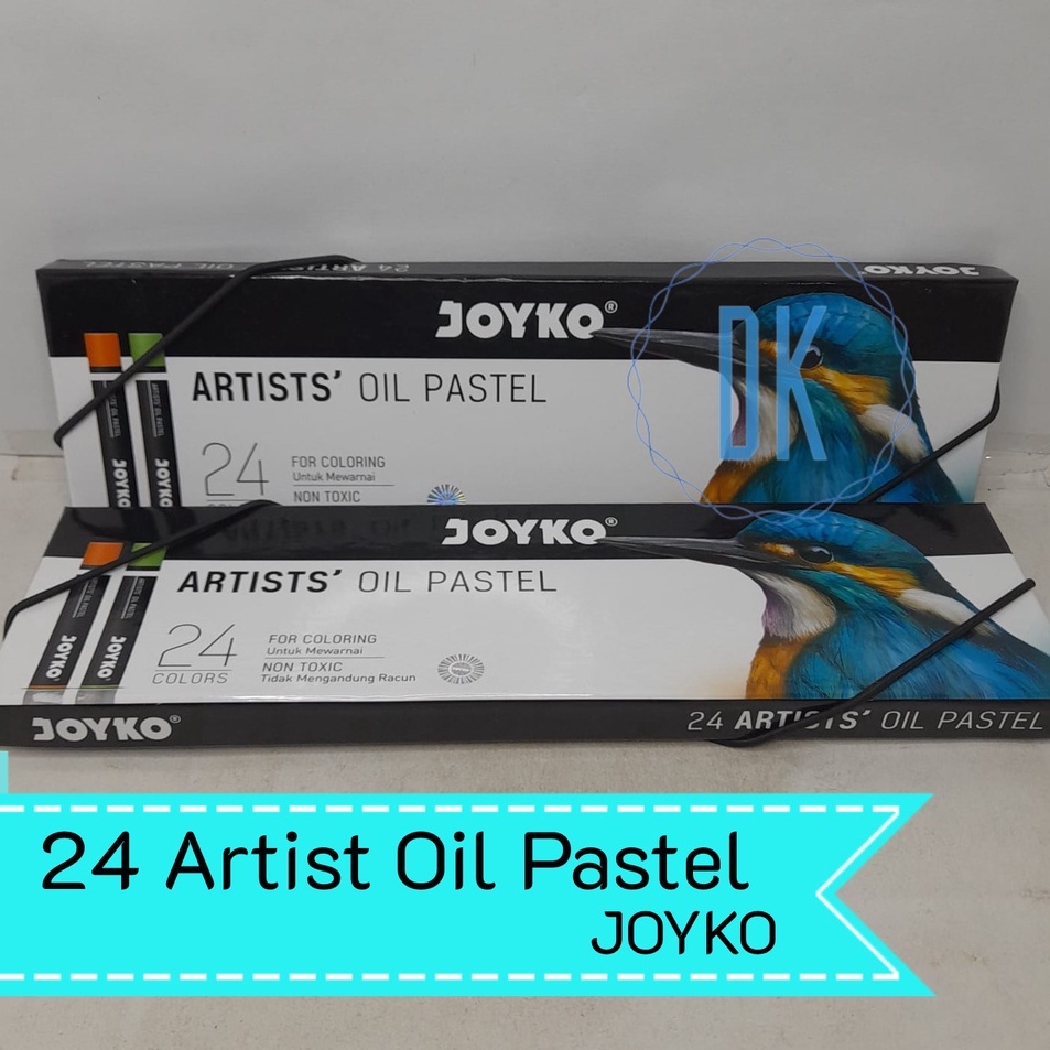 

Artist Oil Pastel Joyko 24 Colour Warna Crayon Minyak OP24ART Set