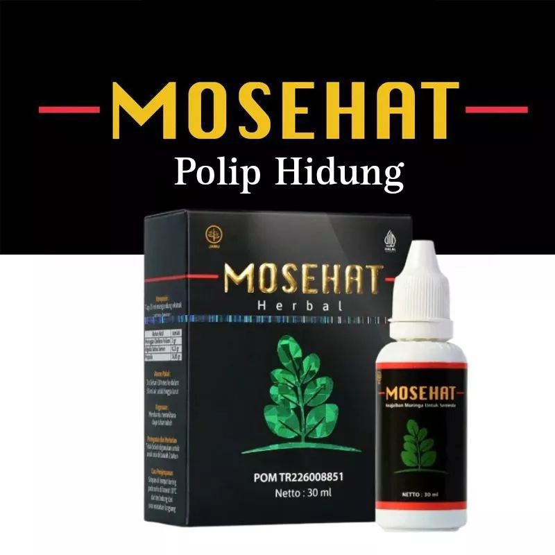 Obat Polip Hidung Alami Tanpa Operasi Ramuan Herbal Tradisional Paling Ampuh Mosehat Original BPOM