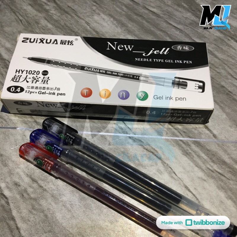 

Pulpen New Gel Zuixua Murah Bolpoint Gel Pen Gel Atk Murah