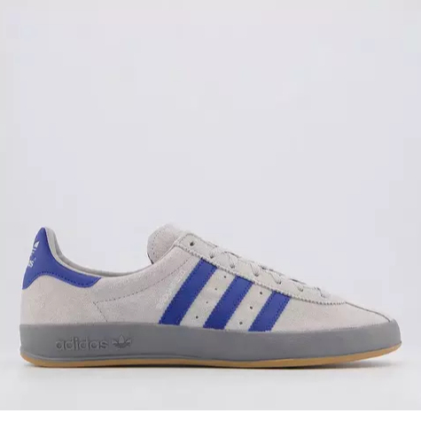 Adidas Broomfield Grey Two Royal Blue Silver Metallic BNIB ORIGINAL Resmi H05234