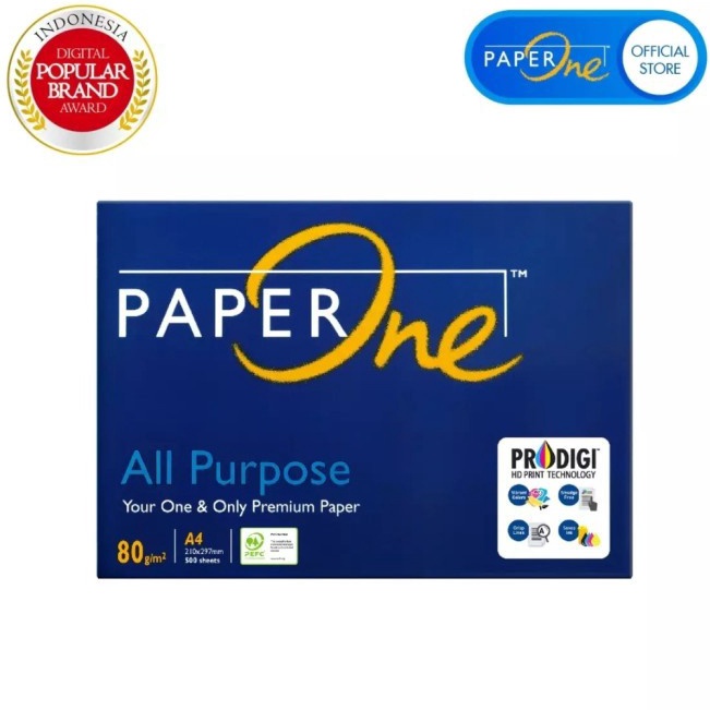 

Trendy Kes Hvs Paper One A4 8 gram 1 Rim