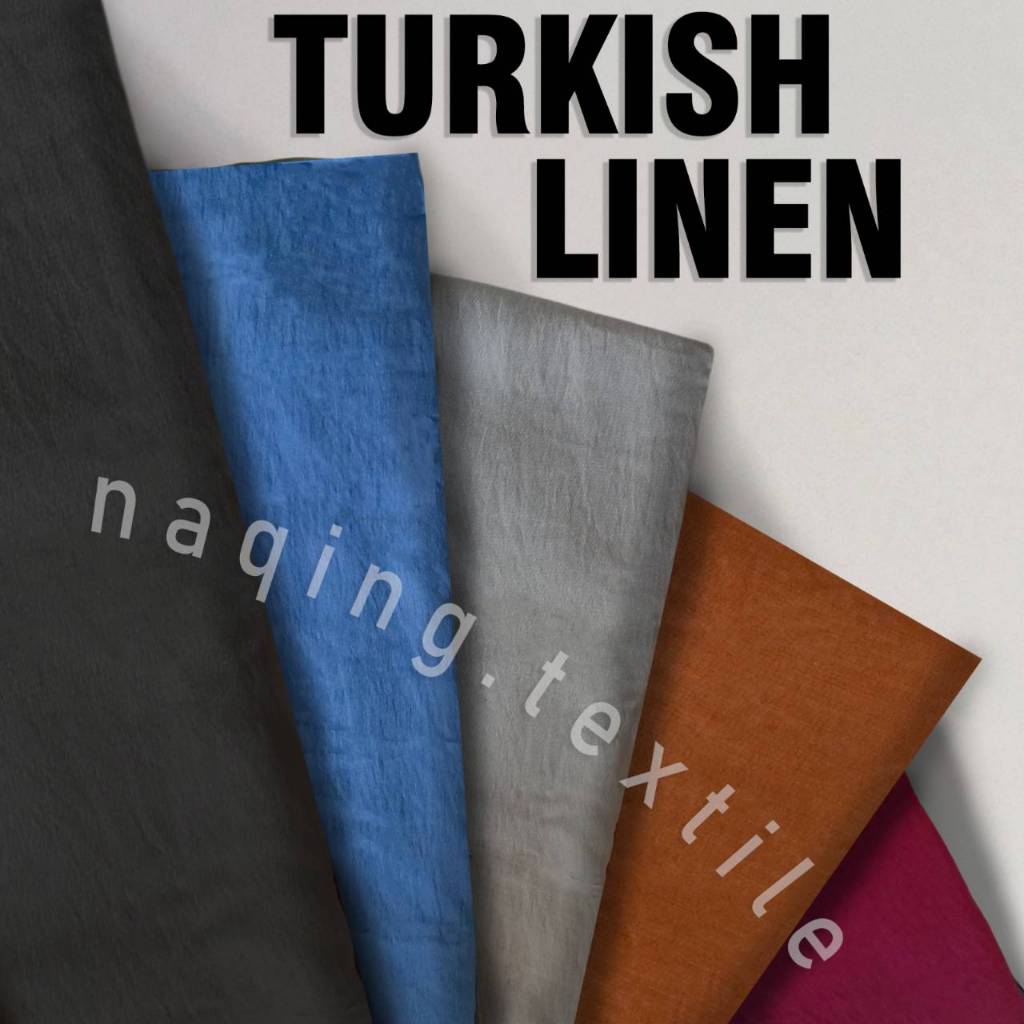 Kain Turkish Linen IMPORT Naqing Textile