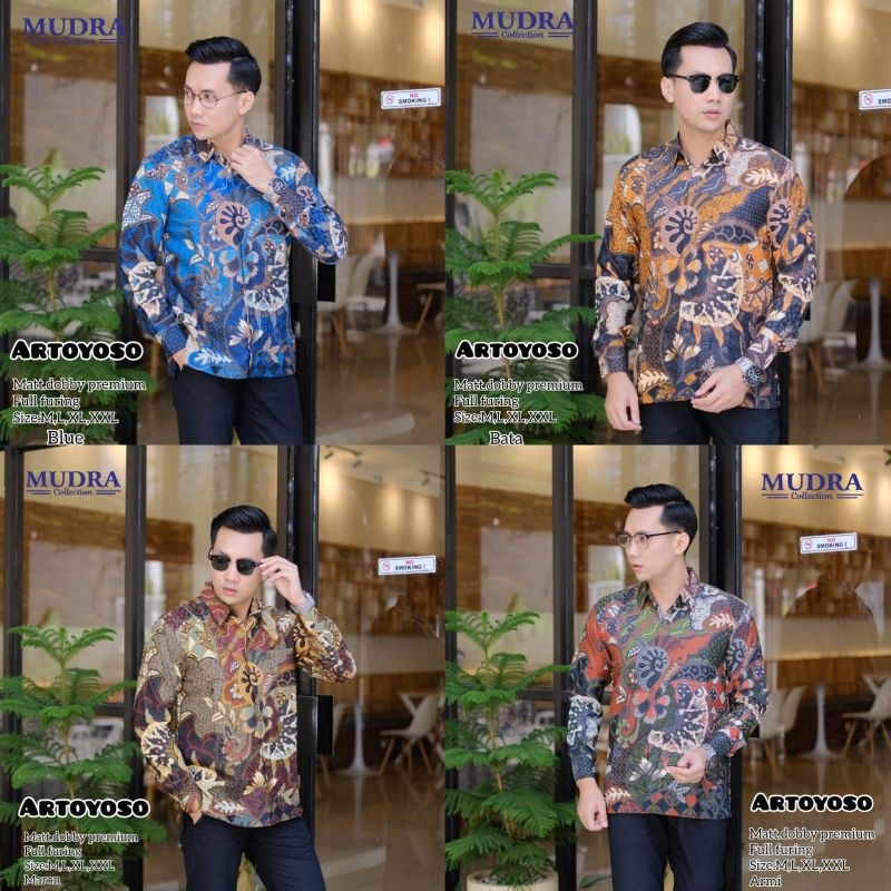 kemeja batik pria artoyoso by Mudra