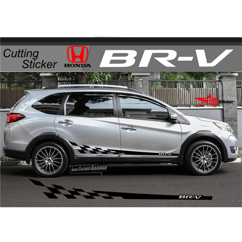 STICKER HONDA BRV AKSEORIS HONDA BRV HONDA BRV OLD