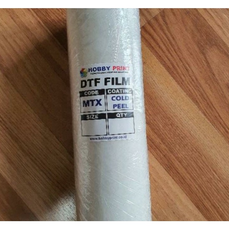 

DTF 33cm x 1m PET DTF VATOR ULTRA COLOR Premium Quality Pekat Cerah