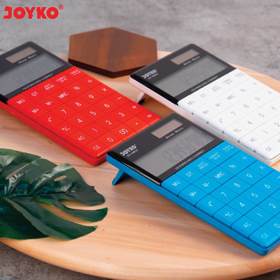 

Calculator Kalkulator Joyko CC48CO 12 Digits Check Correct
