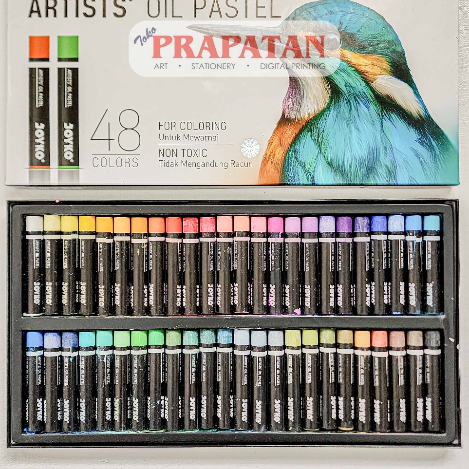 

Joyko Artists Oil Pastel OPART 3648 Color Crayon Minyak