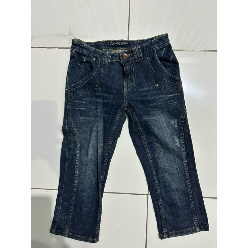 Jeans bawah lutut bekas Wanita