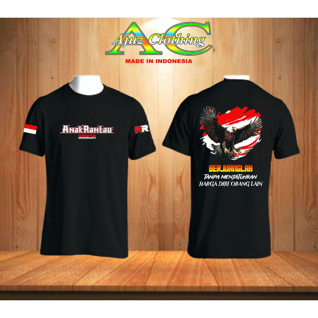 KAOS ANAK RANTAU INDONESIA #KaosSablonPremium