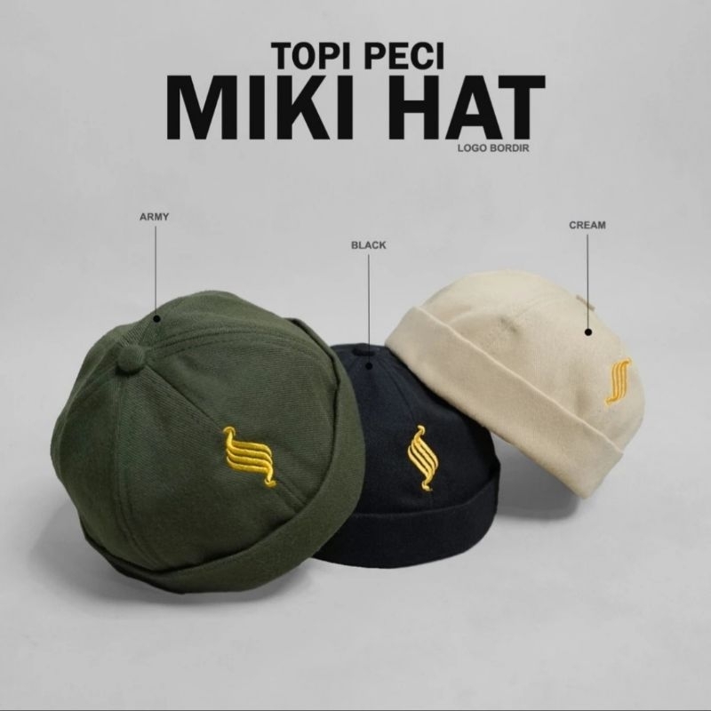 PECI MIKI HAT Peci Trendy #Fashion Muslim Kekinian #Asesories #Peci Modern #Peci Keren #Fashion Musl