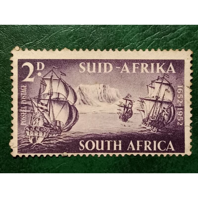 

Prangko South Africa 2 Penny Tahun 1952 USED