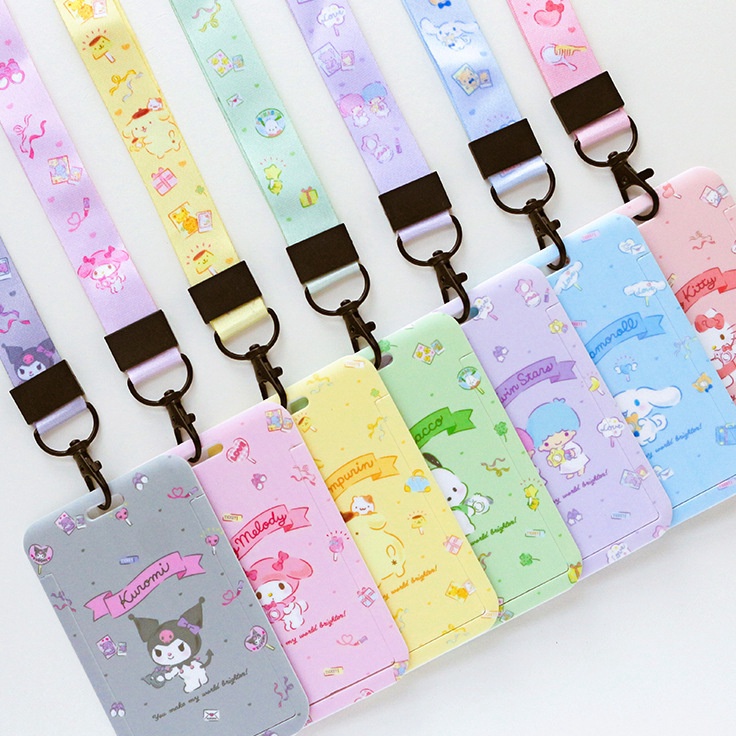 

Pemegang Kartu Sanrio Pemegang Kartu Gambar Anime Kasus Kartu Hello Kitty Melody Lengan Kartu Bus Anakanak dengan Lanyard untuk Anak Perempuan