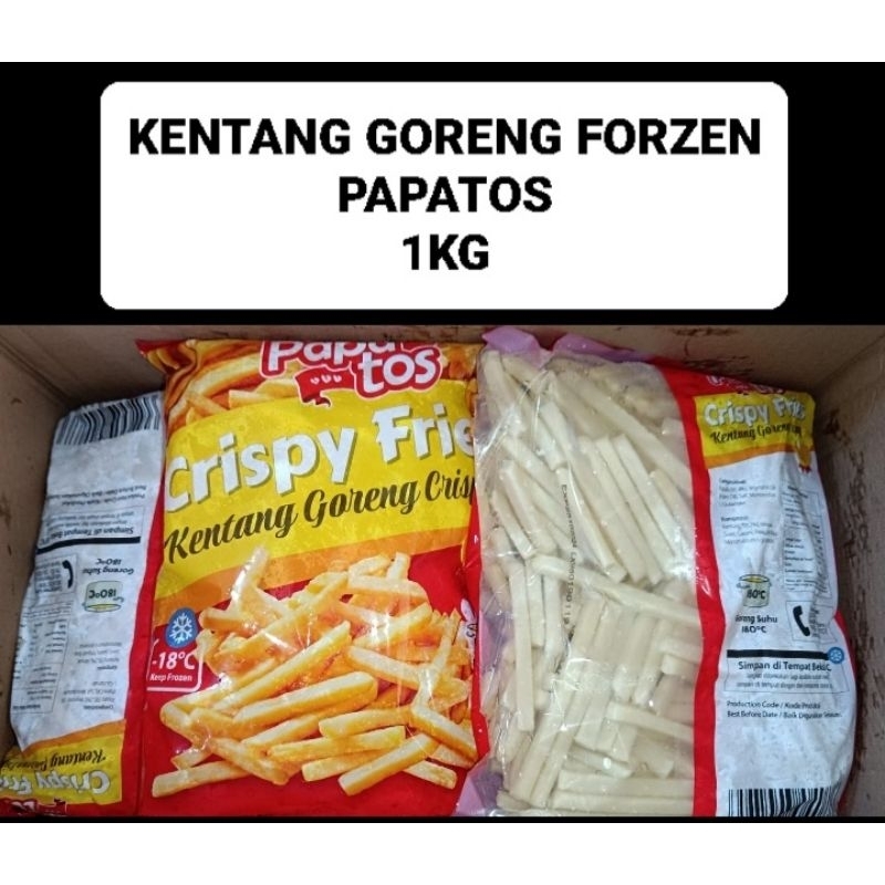 

KENTANG GORENG FROZEN PAPATOS 1KG