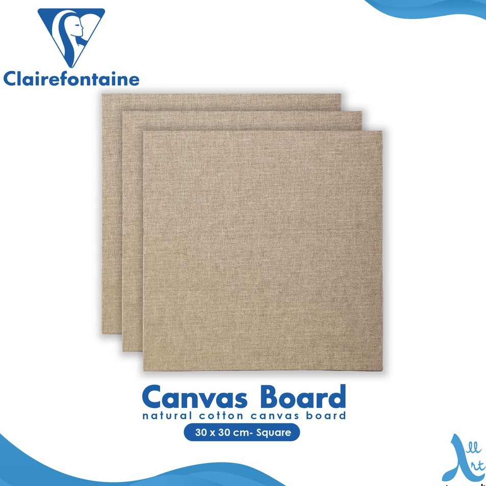 

Sentuhan Personal Clairefontaine Natural 3x3cm Canvas Board