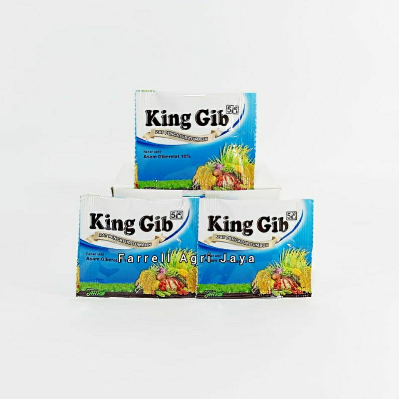 ZPT KING GIB  5GR (1pcs) UNTUK TINGGI TANAMAN PADI MALAI GABAH PADI