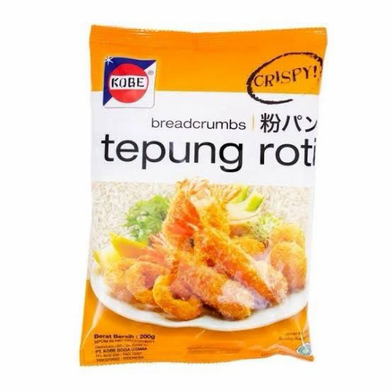 

Kobe Tepung Roti Bread Crump 200 Gram