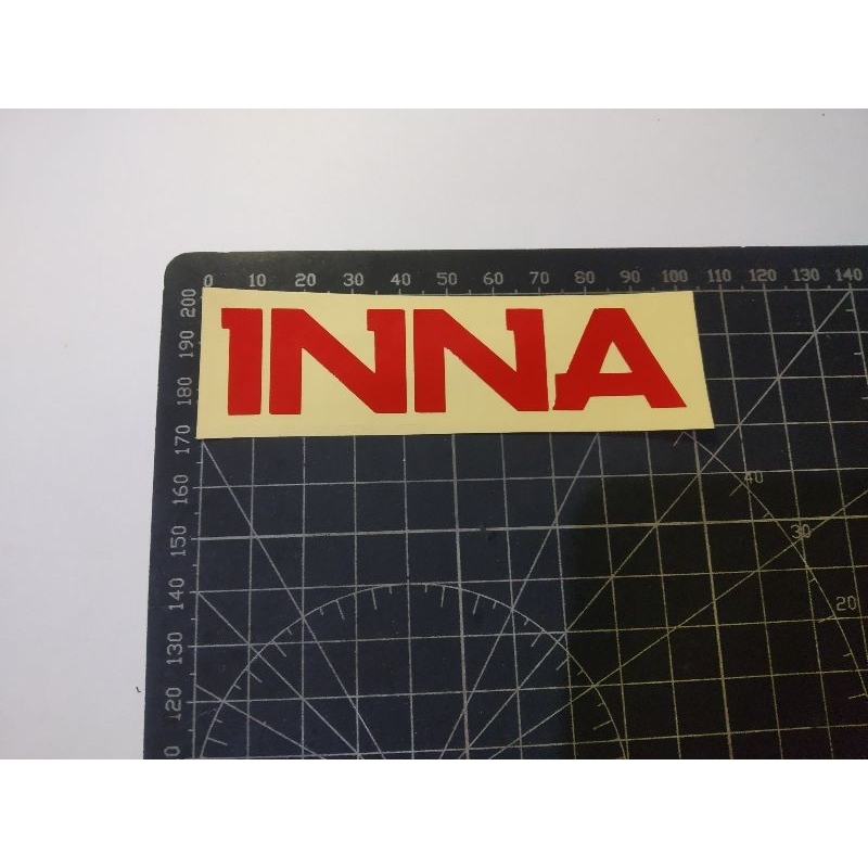 

cutting stiker inna