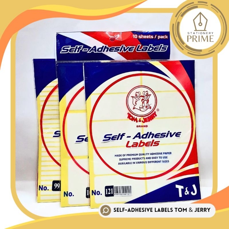 

Label Tom & Jerry / TJ Labels ( 1 Pak Isi 10 Lembar )