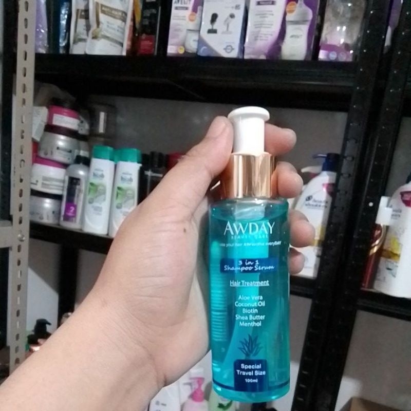 Awday 3in1 Shampoo Serum Hair Treatment