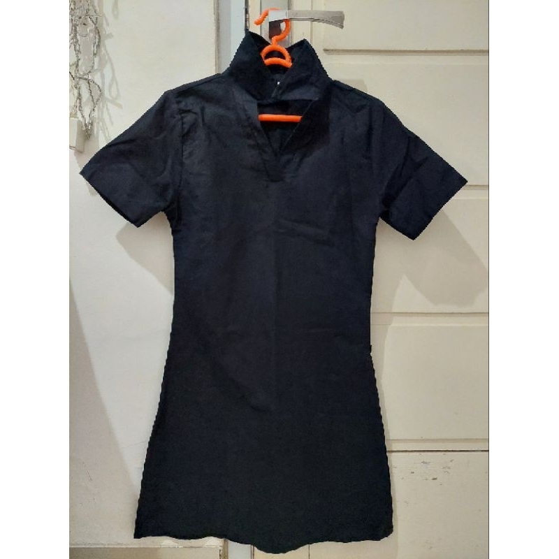 PRELOVED KEMEJA DRES BODY FIT