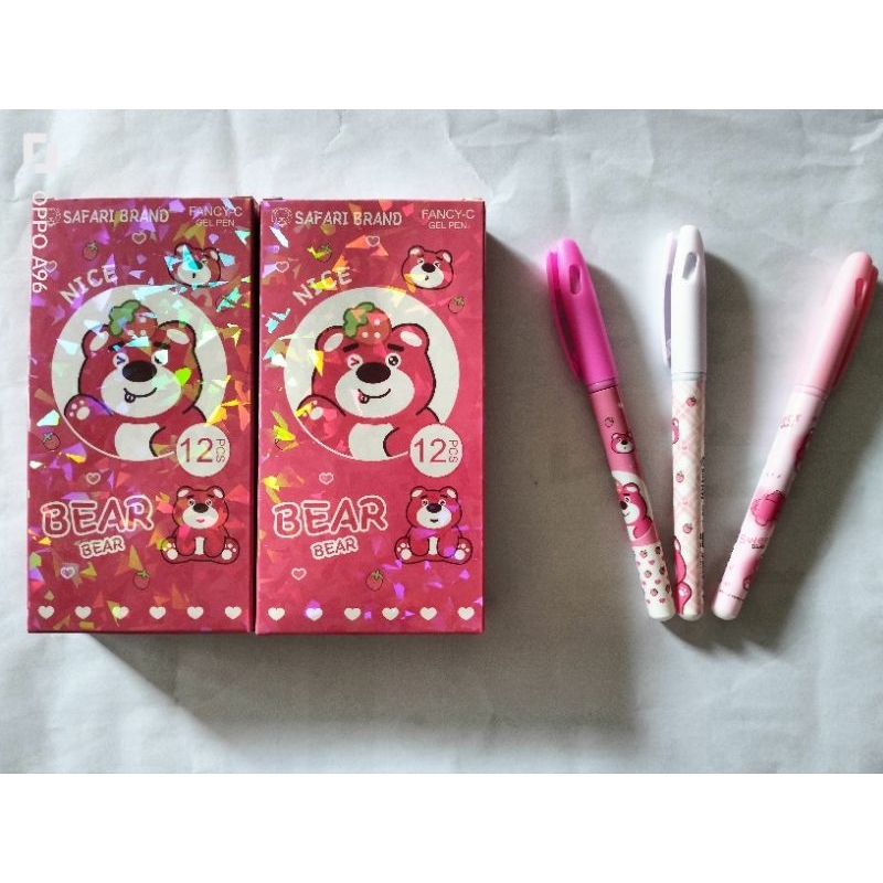 

(1pcs) Pulpen Karakter Lotso Pink 0,5mm//Bolpoint Pulpen Lotso Pena Lotso