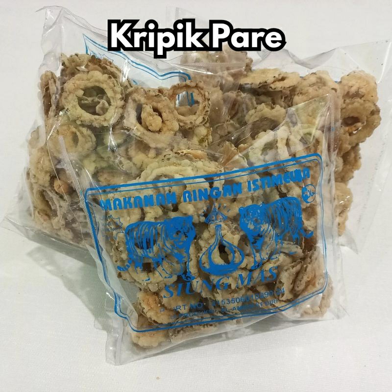 

Kripik Pare 125gr