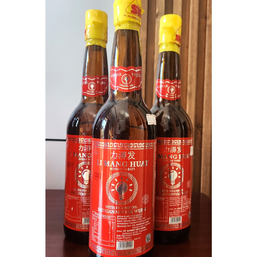 Minyak Wijen LI MANG HUAT [600 ml] HALAL