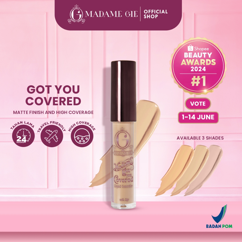 Madame Gie Got You Covered - MakeUp Concealer Liquide