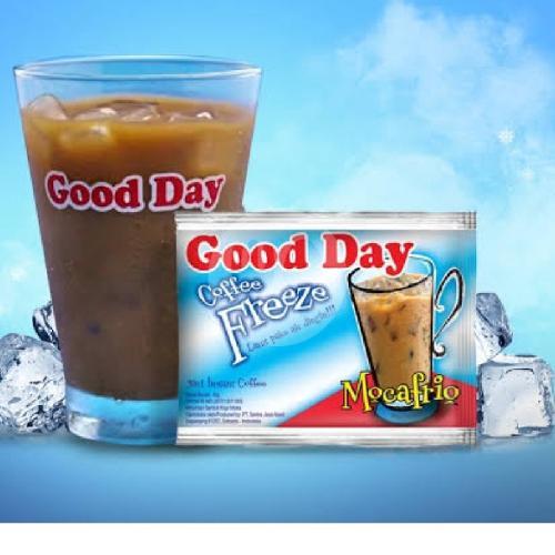 

Good Day Freeze Mocafrio 1 Renteng - Isi 10 Sachet Kemasan 30 gr - Kopi Rasa Mocca