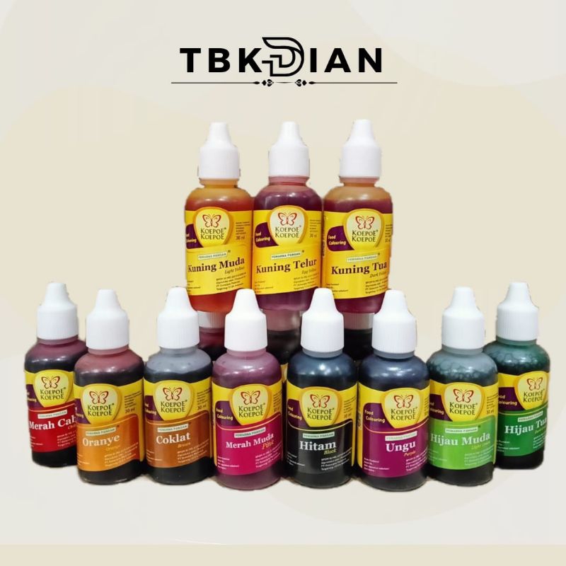 

Pewarna makanan koepoe koepoe 30ml